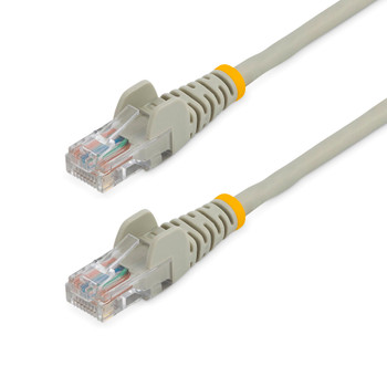 StarTech 3m Cat 5e Gray Snagless Ethernet Patch Cable Main Product Image