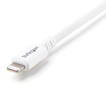 StarTech 3m 10ft Long White Apple Lightning to USB Cable Product Image 2