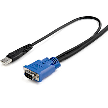 StarTech 6 ft 2-in-1 Ultra Thin USB KVM Cable Product Image 2