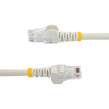 StarTech 5m Cat6 White Snagless Gigabit Ethernet RJ45 Cable Product Image 2