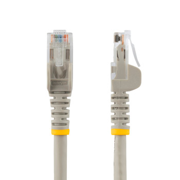 StarTech 5m Cat6 Gray Snagless Gigabit Ethernet RJ45 Cable Product Image 2