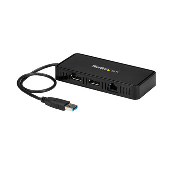 StarTech USB to Dual DisplayPort Docking Station - 4K - GbE - USB 3.0 Product Image 2