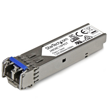 StarTech 10 Pack Gigabit Fiber SFP - HP J4859C Compatible - SM/MM LC Main Product Image
