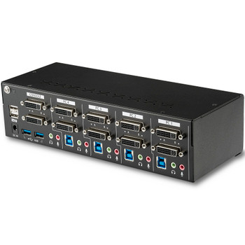 StarTech 4-Port DVI Dual Link KVM Switch with Audio & USB 3.0 Hub Product Image 2