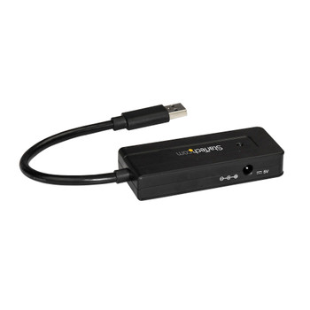 StarTech 4 Port USB 3.0 Hub - Mini Hub w/ Charge Port - Power Adapter Product Image 2