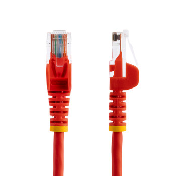 StarTech 10m Red Cat5e Ethernet Patch Cable - Snagless Product Image 2