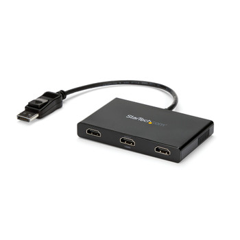 StarTech DP to HDMI Multi Monitor Hub - 3-Port Daisy Chain Splitter Main Product Image