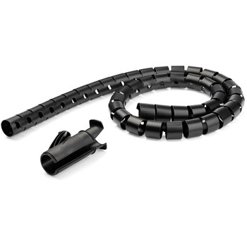 StarTech Cable Management Sleeve - Spiral - 45mm x 2.5m / 1.8in x 8.2in Main Product Image