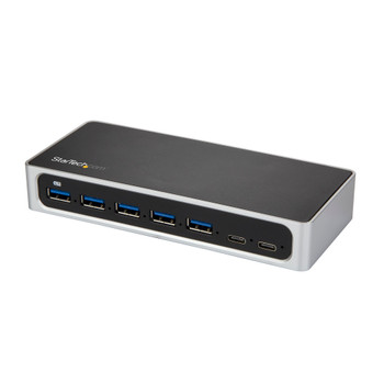StarTech 7 Port USB C Hub - USB-C to 5x USB-A and 2x USB-C - USB 3.0 Main Product Image