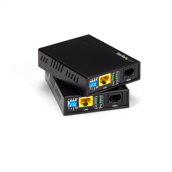 StarTech 10/100 VDSL2 Ethernet Extender Kit over Single Pair Wire 1km Main Product Image