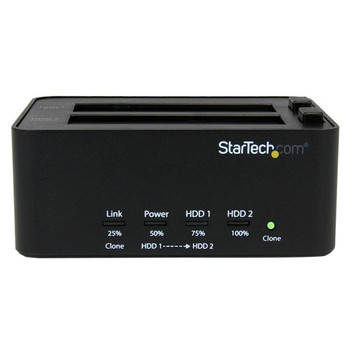 StarTech USB 3.0 to 2.5 / 3.5in SATA HDD Duplicator Dock and Eraser Product Image 2