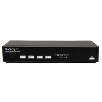 StarTech Four Port DVI USB KVM Switch with Cables - USB DDM Switch Product Image 2