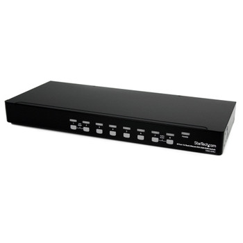 StarTech 8 Port 1U Rackmount DVI USB KVM Switch Main Product Image