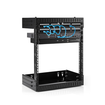 StarTech 12U Wall-Mount Server Rack - 12 - 20 in. Depth Product Image 2