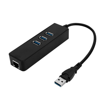 Image for Klik USB 3.0 to Gigabit Ethernet + 3 Port USB 3.0 Hub AusPCMarket