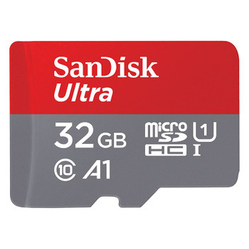 SanDisk Ultra 32GB MicroSDHC UHS-I A1 Class 10 U1 Memory Card - 120MB/s Main Product Image