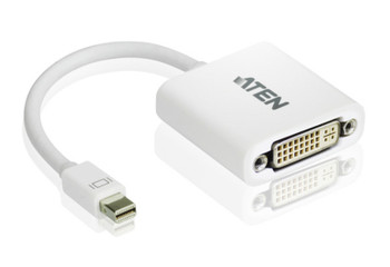 Aten Mini DisplayPort(M) to DVI-D(F) Adapter -Premium series with EMI Shielding Main Product Image