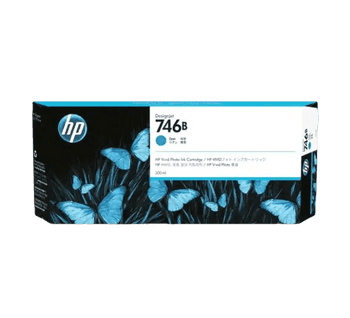 Product image for HP 746B 300Ml Cyan DesignJet Ink - Z6 / Z9