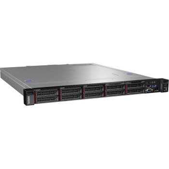 Lenovo ThinkSystem SR250 1U Rack Server, 1xIntel Xeon E-2246G 3.6GHz, 1 x16GB 2Rx4, SW RD, 8 x 2.5in HS Bays, 1x450W PSU, 3 Year Warranty Main Product Image