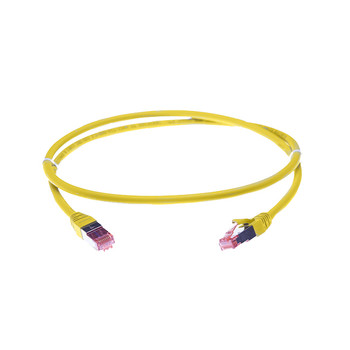 4Cabling 30m Cat 6A S/FTP LSZH Ethernet Network Cable - Yellow Main Product Image