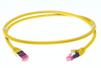 4Cabling 0.5m Cat 6A S/FTP LSZH Ethernet Network Cable - Yellow Main Product Image