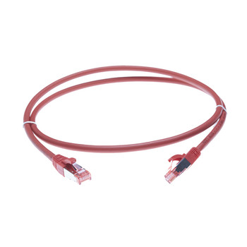4Cabling 50m Cat 6A S/FTP LSZH Ethernet Network Cable - Red Main Product Image