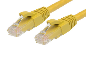 4Cabling 20m RJ45 CAT6 Ethernet Cable - Yellow Main Product Image