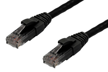 4Cabling 20m RJ45 CAT6 Ethernet Cable - Black Main Product Image