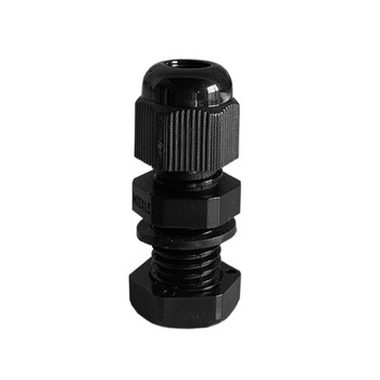 4Cabling 12mm Nylon Cable Gland Long Threaded with Washer - 40 Pack Main Product Image