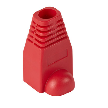 4Cabling RJ45 Cable Boots - 10 Pack-Red Main Product Image