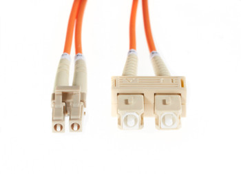 4Cabling 1m LC-SC OM1 Multimode Fibre Optic Cable - Orange Main Product Image