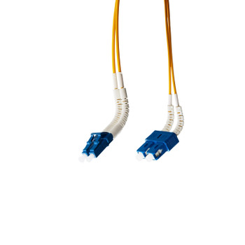 4Cabling 2m LC-SC Flexi Boot OS1/OS2 Singlemode Fibre Optic Cable Main Product Image