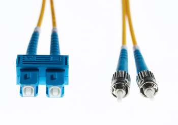 4Cabling 3m SC-ST OS1 / OS2 Singlemode Fibre Optic Cable  - Yellow Main Product Image