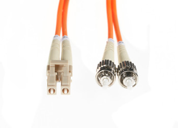 4Cabling 5m LC-ST OM1 Multimode Fibre Optic Cable - Orange Main Product Image