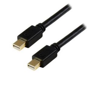 4Cabling 2m Mini DisplayPort Male to Mini DisplayPort Male V -1.2 Cable - Black Main Product Image