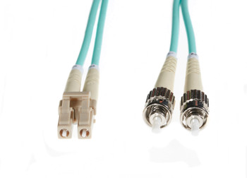 4Cabling 20m LC-ST OM4 Multimode Fibre Optic Cable - Aqua Main Product Image