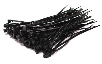 4Cabling Cable Ties - Nylon 160mm(L) x 4.8mm (W) Black Bag of 100 Main Product Image