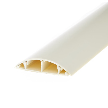 4Cabling Cable Cover - 70mm x 15mm x 2m - White Main Product Image
