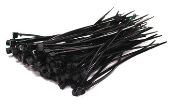 4Cabling Cable Ties - Nylon 380mm(L) x 7.6mm (W) Black Bag of 100 Main Product Image
