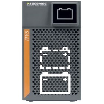 Socomec ITYS 2-3kVA Extension Battery ITY3-EX030B Main Product Image
