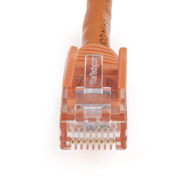 StarTech 15m CAT6 Ethernet Cable - Orange CAT 6 Gigabit Ethernet Wire -650MHz 100W PoE Product Image 2