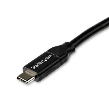 StarTech USB-C to USB-C Cable w/ 5A PD - M/M - 2 m (6 ft.) - USB 2.0 - USB-IF Certified Product Image 2