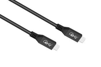 Product image for 0.5M USB4 Type-C Male/Male Cable Supports 40Gbps