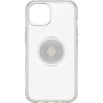 OtterBox Apple iPhone 13 Otter + Pop Symmetry Series Clear Case - Clear Pop ( 77-85394), Wireless charging compatible Product Image 2