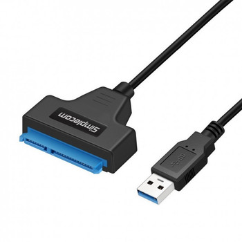 Simplecom SA128 USB 3.0 to SATA Adapter Cable for 2.5in SSD/HDD Main Product Image