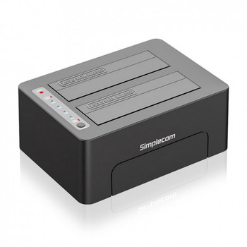Simplecom SD422 Dual Bay USB 3.0 Docking Station for 2.5in and 3.5in SATA Drive Main Product Image