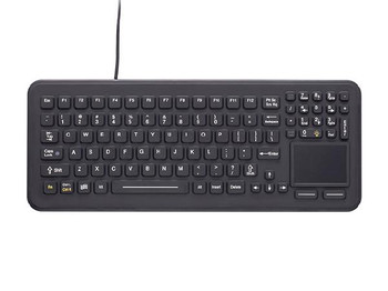 iKey SB-97-TP SkinnyBoard Rugged Sealed Keyboard with Touchpad Main Product Image
