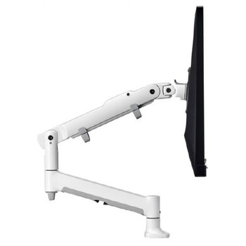 Atdec AWM Single monitor arm solution - 618mm dynamic arm - 0-9 kg - single base - Grommet Clamp - white Main Product Image