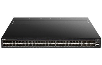 D-Link 54-Port Data Centre Switch with 48 10 GbE SFP+ Ports and 6 40 GbE QSFP+ Ports Main Product Image