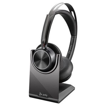 Poly Voyager Focus 2-M ANC Stereo Bluetooth Headset (Stand & USB Dongle) Main Product Image